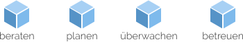 beraten planen überwachen betreuen