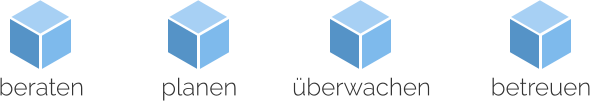 beraten planen überwachen betreuen
